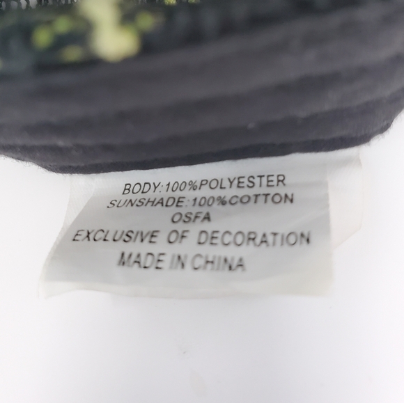 DISNEY PARKS MICKEY MOUSE HAWAII TROPICAL BLACK MESH TRUCKER HAT SNAP BACK CAP - Picture 12 of 13